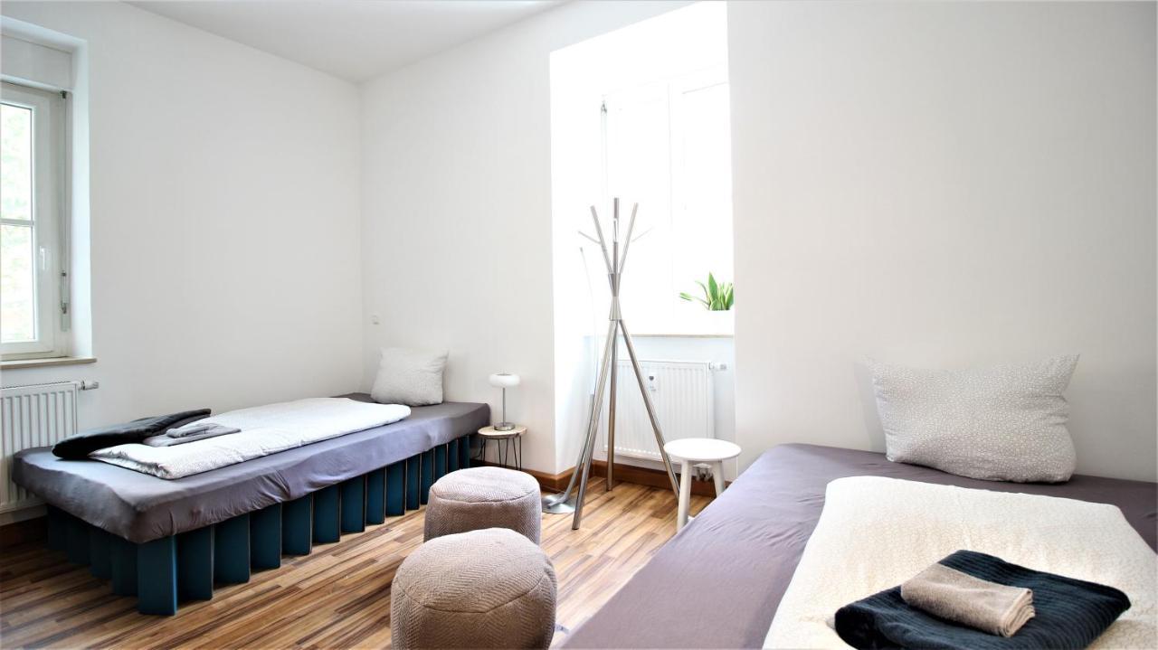 ➤Private Room - Heart Of Downtown With Terrace เวิร์ซบวร์ก ภายนอก รูปภาพ