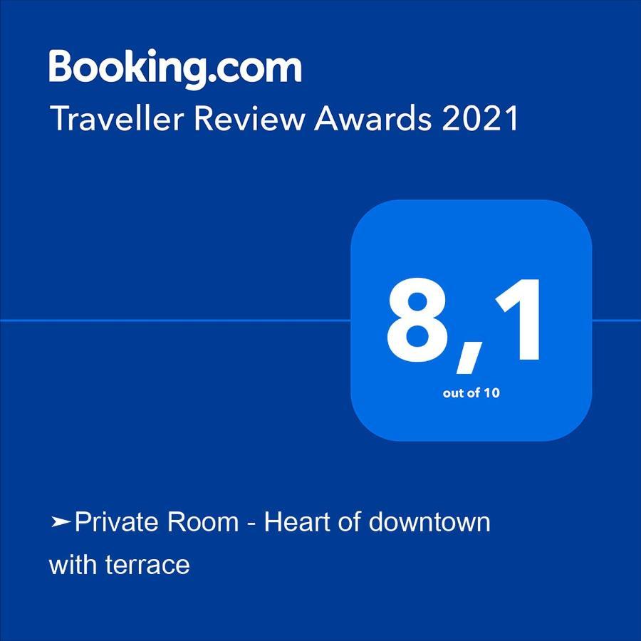➤Private Room - Heart Of Downtown With Terrace เวิร์ซบวร์ก ภายนอก รูปภาพ